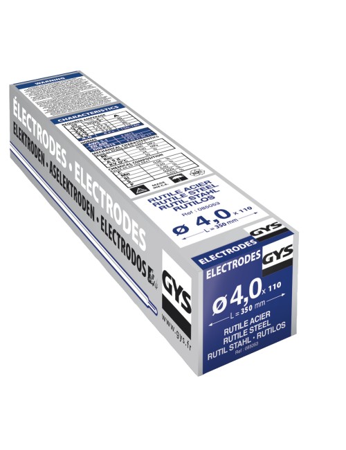 110 Elektroden Rutiles Staal Ø4.0 - Etui